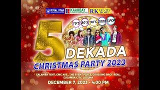 5 Dekada - Royal Star Christmas Party 2023