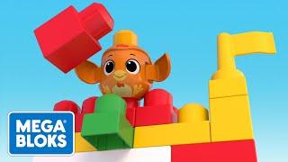 Mega Bloks™ |  Chicken and  Cow Race To The Top | +1 Hour of Cartoons for Kids | Fisher-Price