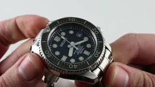 Seiko Marinemaster 300 Automatic Diver SBDX017 Luxury Watch Review