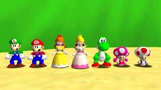 Super Mario 64 (7 Players) - Full Game 100% Walkthrough