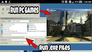 How to Run PC Games/Software on Any Android Phone..!![Run .EXE File]