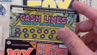 We Have $25 of Kansas Lottery Tickets....Was it good? Was it bad?