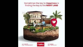 ️ The Key to Happiness? Land in the Right Location!  | 77Pillar #dreamhome #home #77pillar