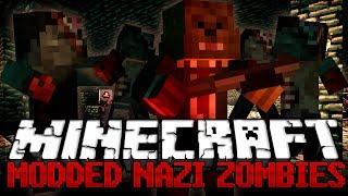 Minecraft: Call of Duty Nazi Zombies Modded Minigame w/ Vikkstar | JeromeASF