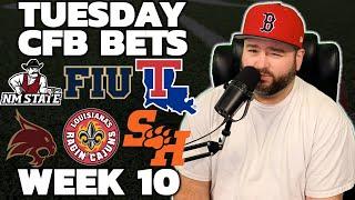 Tuesday CFB Bets Week 10 - College Football Picks With Kyle Kirms