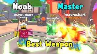 Buying The Best Weapon In Adventurer Simulator Roblox! Noob To Master