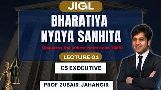  3 Criminal Laws ️ JIGL | Part 1 | Best CS Executive Coaching in English  | Jahangir Tutorials