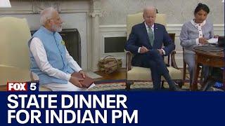 Biden hosts state dinner for Indian PM | FOX 5 News
