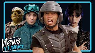 Starship Troopers Reboot, Toxic Avenger, Jenna Ortega in Remake & Mickey 17 schwach | FilmNews