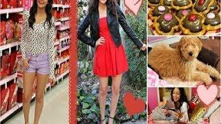 Valentine's Day Hair, Makeup & Outfit ideas! + Easy V day treat!