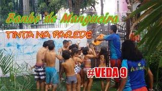 PINTEI A PAREDE E TOMEI BANHO DE MANGUEIRA #VEDA 9