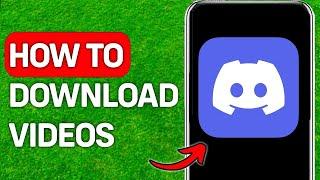 NEW! How To D0wnload Videos From Discord Mobile 2024 (Easy And Allowed)