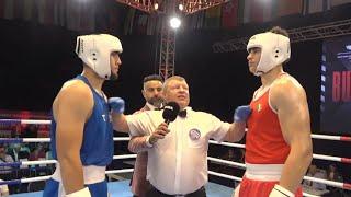 Finals YM92+kg OLANIYAN ADAM (IRL) vs POLVONOV SHAKHZOD (UZB) | IBA YWCHs Budva 2024