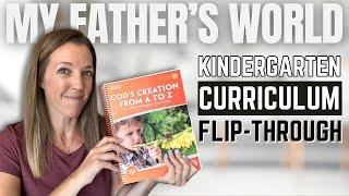 Homeschool Kindergarten Curriculum Flip-Through | ALL-IN-ONE | PRE-PLANNED | OPEN AND GO