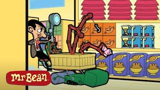 Super Trolley | Mr Bean Animated Season 1 | Funny Clips | Mr Bean Cartoons