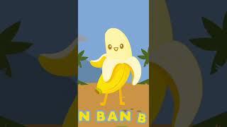 Banana Cartoon Fruits Song For Kids | Dinosaur Banana | Fun Fruits | Tiny Totz Kidz