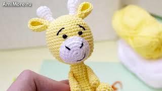 Амигуруми: схема Жираф. Игрушки вязаные крючком - Free crochet patterns.