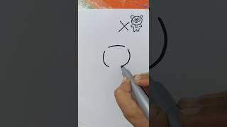 How To Draw Panda Step by Step #shorts #shortsfeed