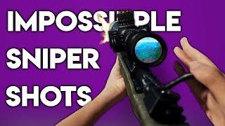 50 IMPOSSIBLE SNIPER SHOTS IN PUBG