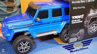 TRAXXAS TRX4 Mercedes G 500 Scale Crawler RC 4x4 RTR UNBOXING