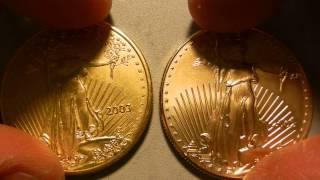 1 oz Gold Eagle- FAKE vs REAL