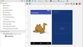 Android Studio; Add image to your app using ImageView