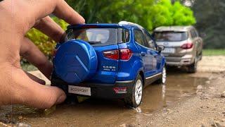 Realistic Ford EcoSport 1:18 Scale Car | Ford Everest | Diecast Model Car Unboxing