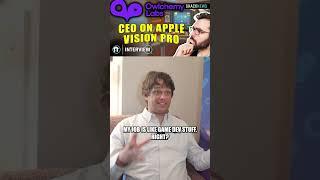 What The Biggest Misconception About Being a CEO? #ceo #interview #vr