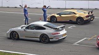 Lamborghini Huracan Performante vs Porsche 991 GT3 4.0