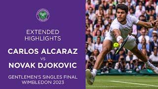 Carlos Alcaraz vs Novak Djokovic: Extended Highlights | Wimbledon 2023 Final