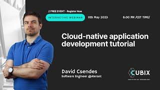 Cloud-native application development tutorial