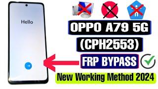 OPPO A79 5G FRP Bypass Android 14 | OPPO A79 5G Google Bypass | New Trick 2024 | OPPO A79 FRP Bypass