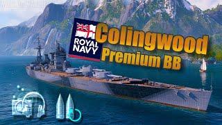 Premium RN Battleship Collingwood | Hydro, Reload Booster