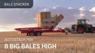 The most efficient Bale Stacker! | AutoStack FSX