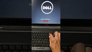 Dell Laptop Boot key f12 #shortvideo #shorts #dell #short #ytshorts #youtubeshort #viral #like