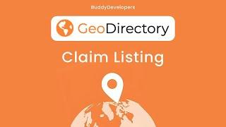 Geodirectory Claim Listing