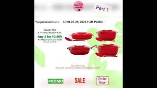 Part 1 #giftideas for #giveaways for #prizes #ecobottle #tupperwaremusthaves #sale #promo #quality 
