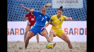 Italy vs. Ukraine  Women's Euro Beach Soccer League Superfinal Alghero 2024 - BEST GOALS