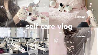 self care vlog🫧˚˖° getting my life back together, burnout recovery, skincare routine, journalling 