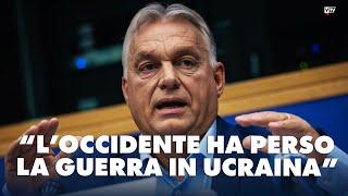 Viktor Orban: "L'Occidente ha perso la guerra in Ucraina" - Dietro il Sipario - Talk Show