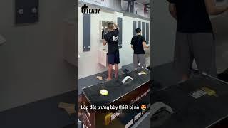 THIẾT BỊ VỆ SINH TEADY | SETUP THI CÔNG SHOWROOM THUÝ QUẢNG - BẮC GIANG | TEADY.VN