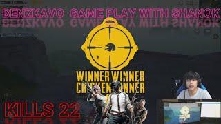 SHANOK | WITH BENZKAVO PRO GAME PLAY | MOST KILL GAME PLAY BENZKAVO | BENZ PRO GAMER