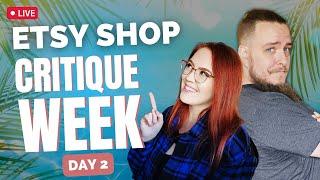  LIVE Etsy Shop Audits with Business Coaches