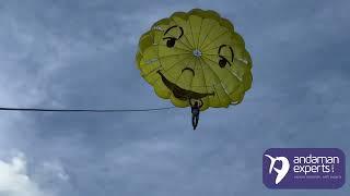 Parasailing in Andamans