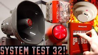 ADT Fire Alarm System Test 32 | Federal Signal Siren!