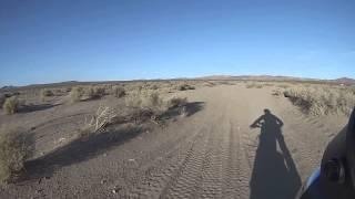 Triumph Scrambler desert sled off road at El Mirage 6