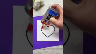 DIY card for Mother’s Day! #crafts #shorts