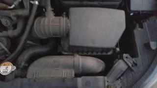 Замена воздушного фильтра мотора Hyundai Elantra KIA Rio Cerato/ Replacing motor air filter