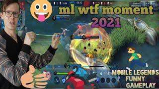 ml wtf moment 2021. mobile legends funny gameplay.