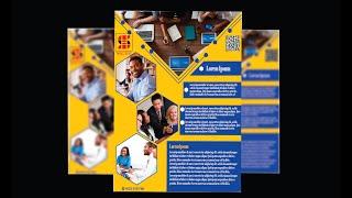 PHOTOSHOP: How to Design business Flyer